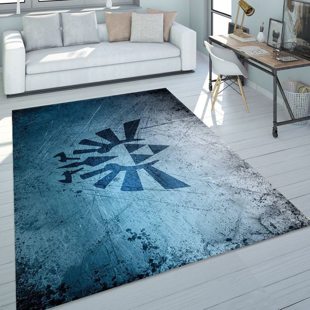 Legend of Zelda Rug Non-Slip High Quality Microfiber Polyester Feathers PersonalizedRug Living Room Rug All Size and Shapes.jpg