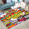 Pop Art Rug, Comic Graffiti Rug, Boom Art Rug,Modern Art Rug,Home Decoration Rug,Housewarming Gift, Floor Rug, Area Rug, Iconic Rug.jpg