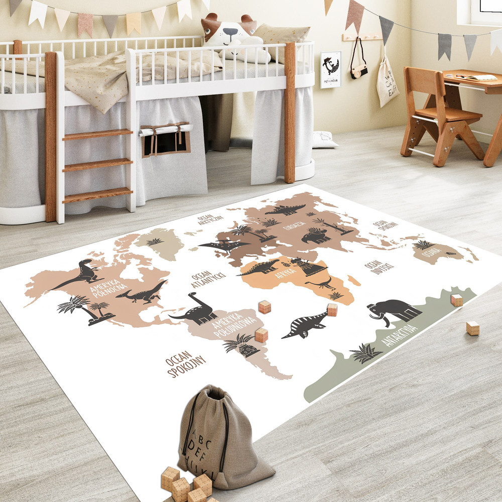 World Map Rug for Kids, Educative Rug, Earth Map, Map Rug,Earth Map Rug,Kids Room Rug,Nursery Decor,Gift for Kids,Personalized Gift,Area Rug 1.jpg