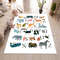Cute Animals Rug, Alphabet Printed Kids Room Rug, Washable Animals Alphabet Rug, Gift For Kids Education, Non Slip Rug, Colorfull Rug.jpg