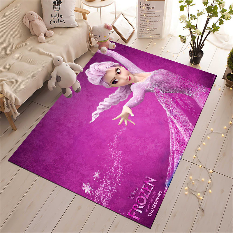 Elsa Rug,Anna Rug,Pink Rug,Kids Room Rug,Girl Room Rug,Personalized Rug,Popular Rug,Bestseller, Nursery Rug,Gift For Kids,Non-slip Rug.jpg