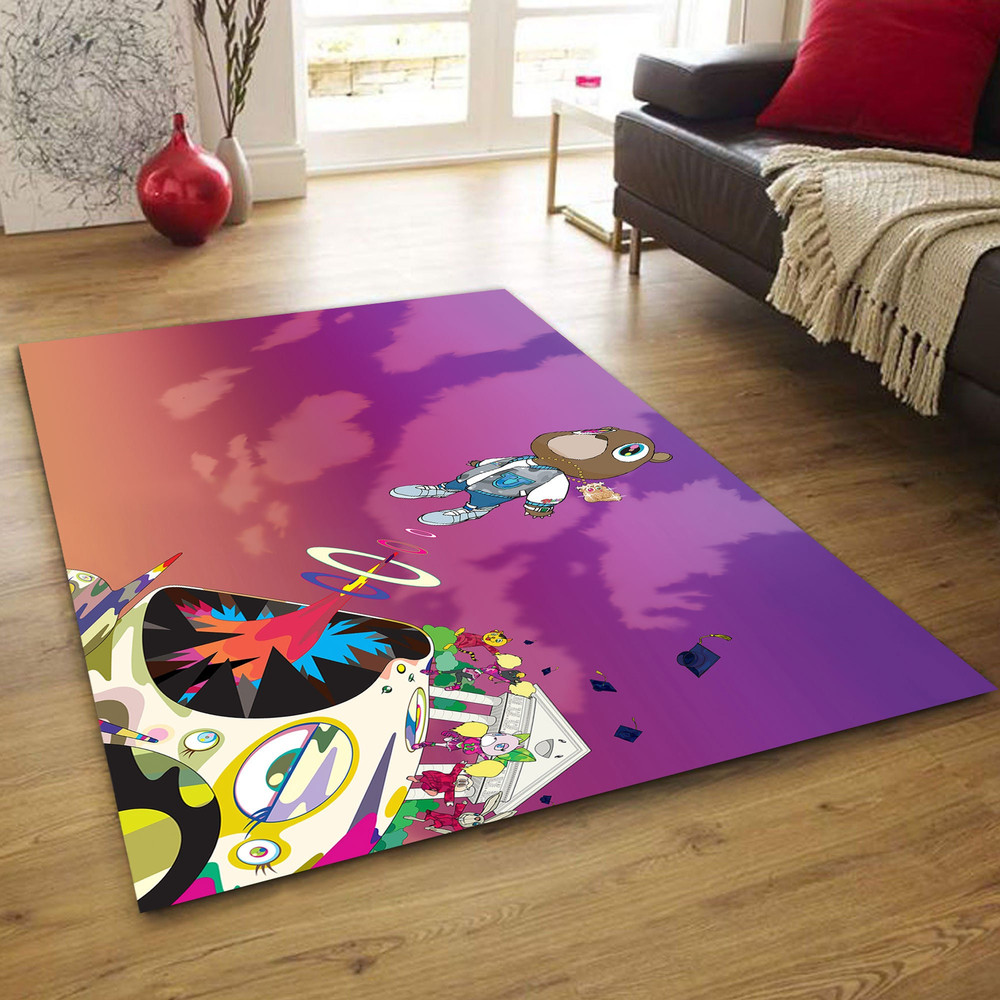 Kanye West Rug, Music Rug, Rap Music Rug, Popular Rug, Home Decor Rug, Modern Rug, Gift Rug, Christmas Gift Rug, Area Rug, Custom Rug.jpg