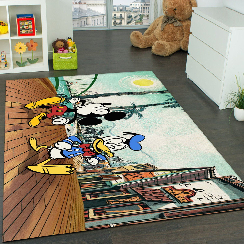 Mickey Mouse Rug, Cartoon Rug, Kids Room Rug, Popular Rug, Home Decor Rug, Modern Rug, Gift Rug, Christmas Gift Rug, Area Rug, Custom Rug.jpg
