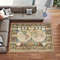 World Map Rug, Orbis Terrarum Map, Office Rug, Ancient Rug, Old Times Map, Old World Map Decor, Area Floor Rugs, Home Decor,Gift For Him Her.jpg