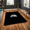 Moon Galaxy Space Decorative Rug, Fantastic Plant Black Design Rug For Living Room or Bedroom, Life Style Rug.jpg