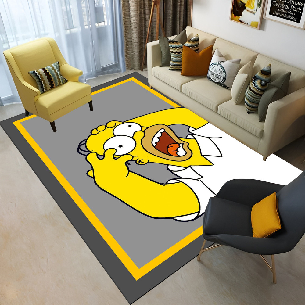 Simpsons Rug,Artwork Themed Rug,Custom Rug,Popular TV Rug,Simpsons Series Rug,Adult Rug, Homer Rug, Birthday Gift, Personalized Carpet.jpg