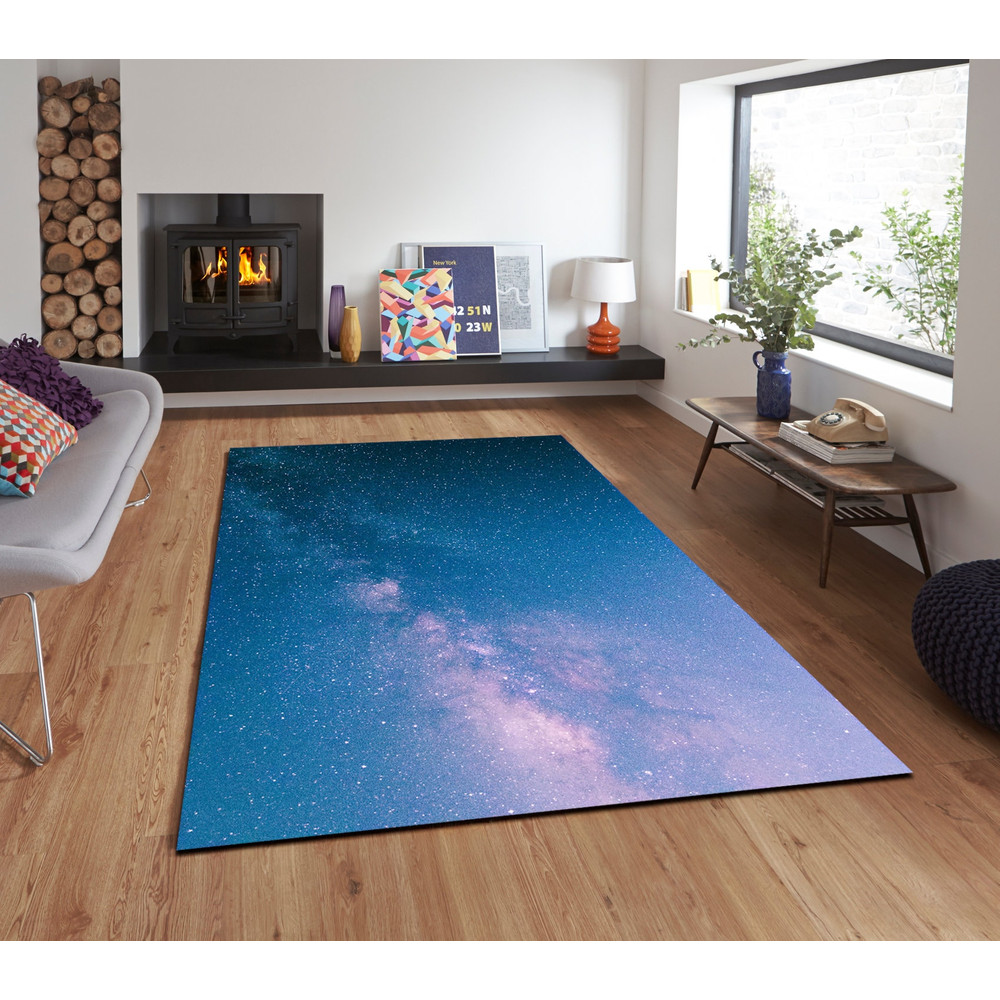 Sky Star Skyview Cool Rug, Fantastic Sky Design Rug For Living Room or Bedroom, Aesthetic Modern Personalized Gothic Rug.jpg