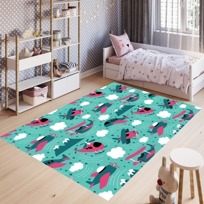 Airplane Rug,Sky,Jet Rug,Space Rug,Cloud,Kids Room,Mountain Patterned,Custom Rug,Home Decor Rug,Modern Rug,Non slip Rug,Popular Rug,Area Rug.jpg