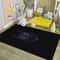 Black Panther Purple Minimal Rug, Neon Patterned Black Panther Rug.jpg