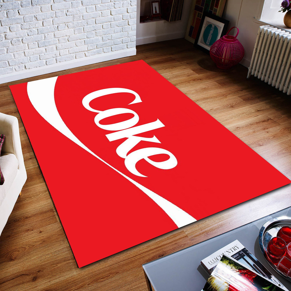 Coca Cola Rug, A Classic Taste Rug, Abstract Rug, Custom Rug, Home Decor Rug, Modern Rug, Non slip Rug, Popular Rug, Area Rug.jpg