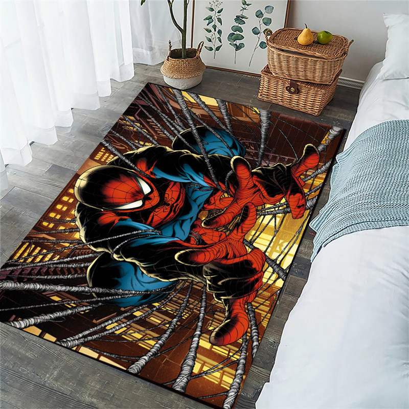 Spiderman Rug,Spider man Rug,Spiderman Comic Area Rug,Modern Rug,Rugs For Living Room,,Rugs For Kids,Floor Rug,Gift for Her,Gift For Him.jpg