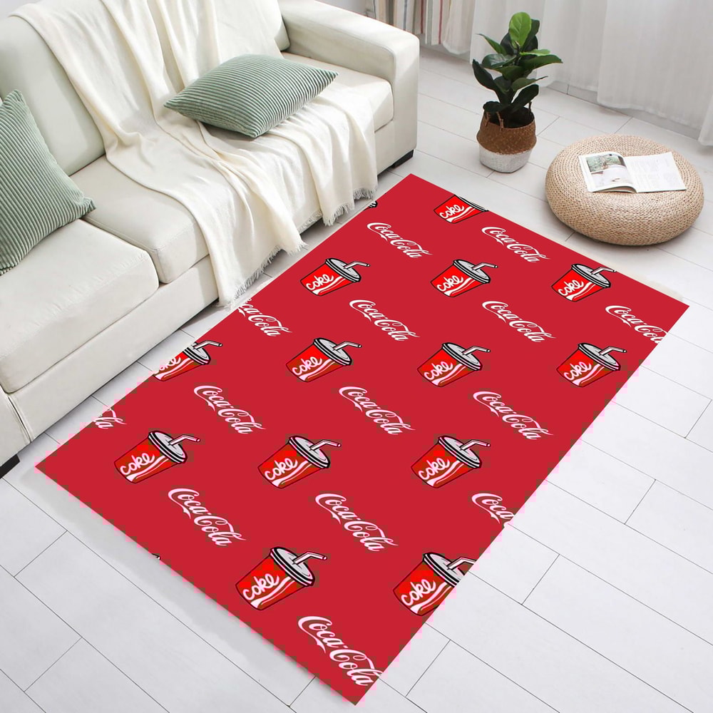 Coca Cola Rug,Coca Cola Written Rug,Red Rug,Coca Cola Pattern Rugs,Coke Rugs,Coke Glass,Coke Bottle,Popular Rug,Gift Ideas,Christmas Gifts.jpg