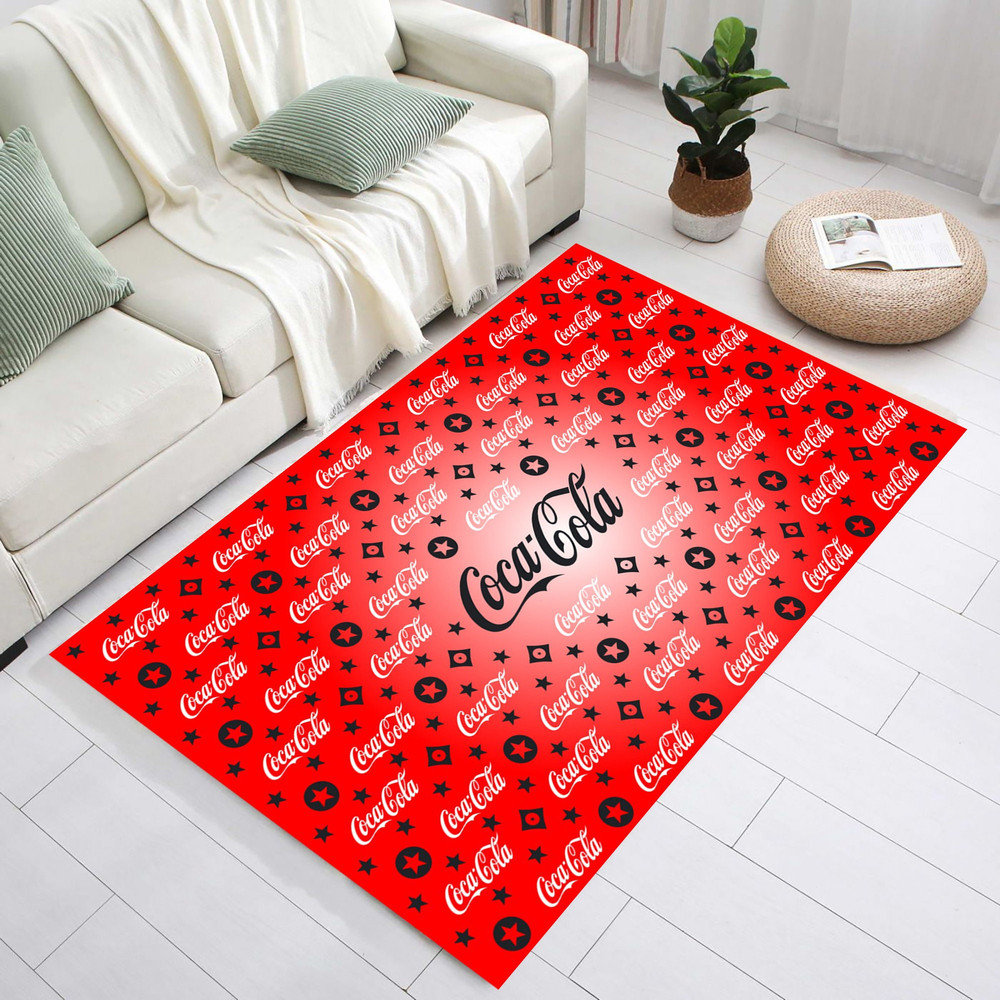Coca Cola Rug,Coca Cola Written Rug,Modern Rug,Red Rug,Living Room Rug,Kitchen Rug,Kitchen Decor,Bedroom Rug,Decorative Rug.jpg