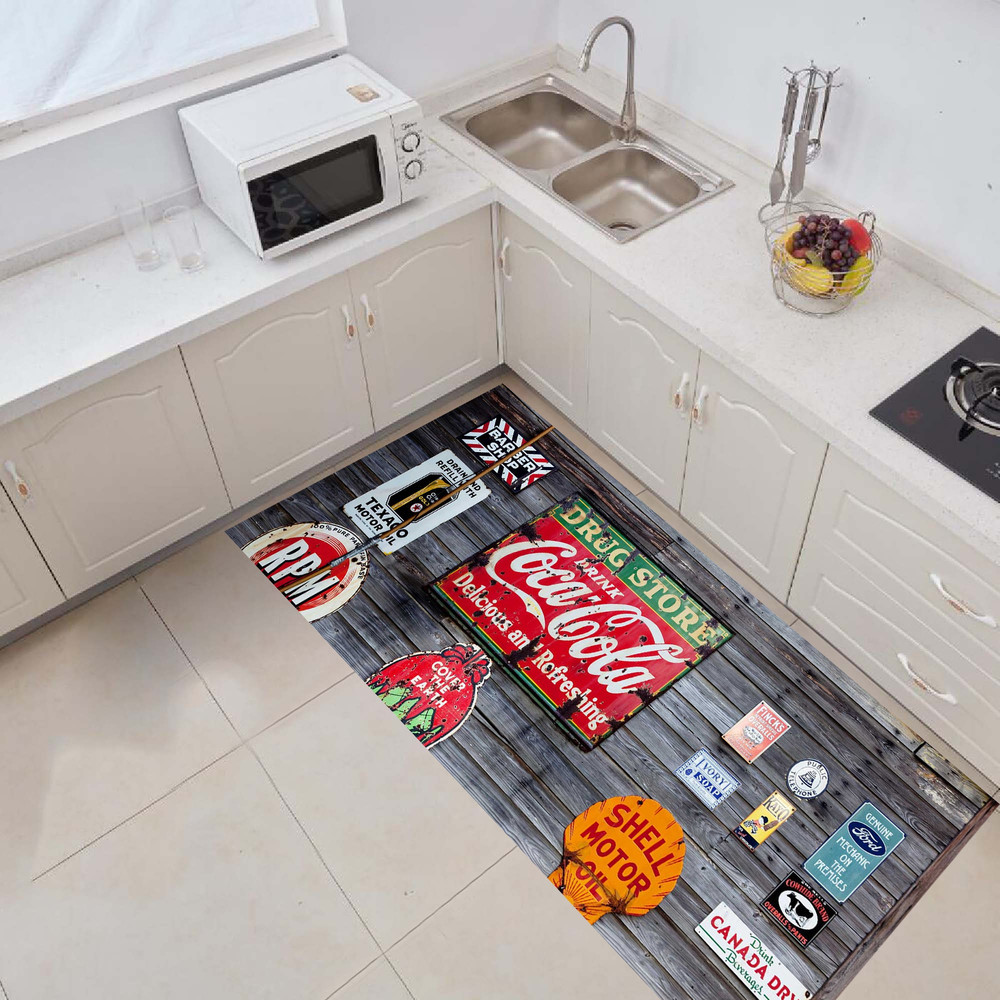 Coca Cola Rugs,Cola Themed Rugs,Coke Rugs,Signs Pattern Rugs,Wooden Patterned Rug,Retro Rugs,Rugs for Kitchen,Rugs for Living Room.jpg