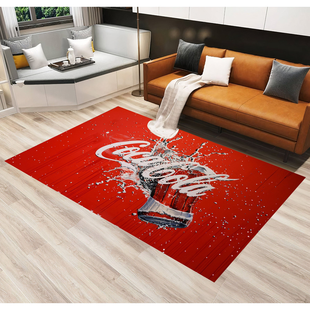 Coca Cola Pattern Rug,Cola Bottle,Coca Cola Rug,Coke Bottle Rug,Coke Rug,Rugs for Living Room,Kitchen Rug,Red Rug,Gift For Birthday 1.jpg