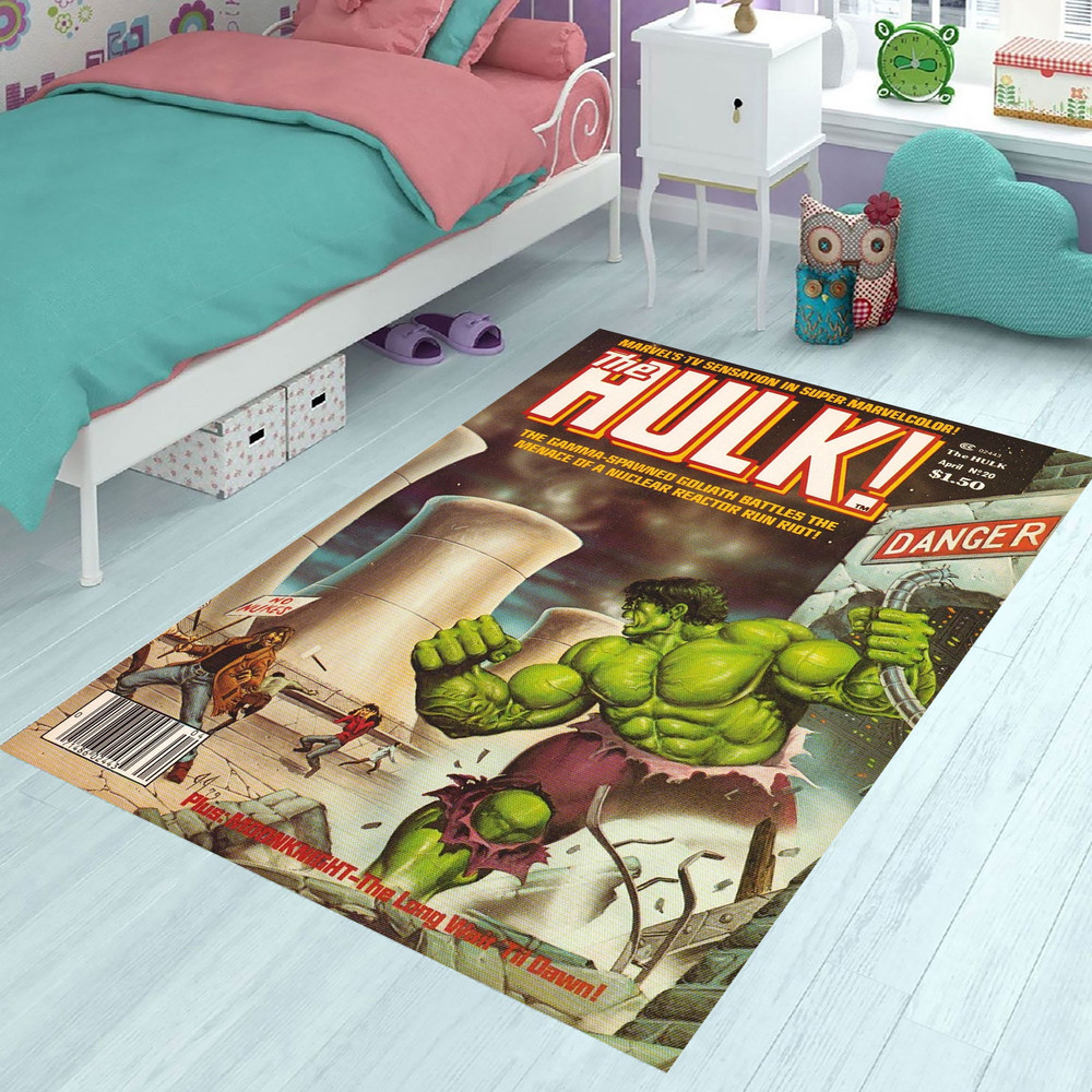 Hulk Rug,Magazine Cover Rug,Cartoon Character Rug,Hulk Amazing Rug,Hulk Comic,Chield Rug,Cartoon Cover Rug,Movie rug,gift for him.jpg