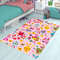 Rabbit Pattern Rug,Animal Pattern Rug,Girl Child Room Rug,Baby Play Mat,Baby Shower Gift,Baby Room Decor,Rugs For Kids,Gift For Birthday.jpg