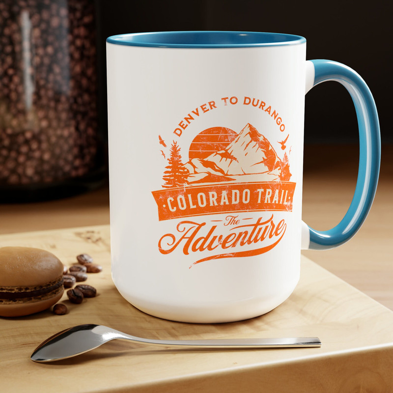 Colorado Trail Coffee Mug, Adventure Lover Large Coffee Mug, Camping Mug, Mountain Hiker Mug, Nature Lover Mug,Colorado Adventure Coffee Mug.jpg
