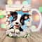 3D Border Collie Mug Wrap, 11oz & 15oz Mug Template, Hole In A Wall Mug Sublimation Design, Mug Wrap Template, Instant Digital Download PNG.jpg