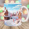 3D Candy Gingerbread House Mug Wrap, 11oz & 15oz Mug Template, Mug Sublimation Design, Mug Wrap Template, Instant Digital Download PNG.jpg