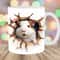 3D Guinea Pig Hole In A Wall Mug Wrap, 11oz And 15oz Mug Template, Mug Sublimation Design, Mug Wrap Template, Instant Digital Download PNG.jpg