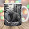 3D Metal Bear Mug Wrap, 11oz And 15oz Mug Template, Mug Sublimation Design, Mug Wrap Template, Instant Digital Download PNG.jpg