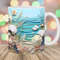 3D Seashells Beach Landscape Mug Wrap, 11oz And 15oz Mug Template, Mug Sublimation Design, Mug Wrap Template, Instant Digital Download PNG.jpg