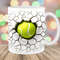3D Tennis Ball Hole In A Wall Mug Wrap, 11oz & 15oz Mug Template, Mug Sublimation Design, Mug Wrap Template, Instant Digital Download PNG.jpg