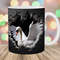 3D White Swan Hole In A Wall Mug Wrap, 11oz And 15oz Mug Template, Mug Sublimation Design, Mug Wrap Template, Instant Digital Download PNG.jpg