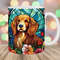 Colorful Stained Glass Dog Mug Wrap, 11oz & 15oz Mug Template, Mug Sublimation Design, Pappy Mug Wrap Template, Instant Digital Download PNG.jpg