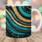 Green Gold Sequin Abstract Mug Wrap, 11oz And 15oz Mug Template, Mug Sublimation Design, Mug Wrap Template, Instant Digital Download PNG.jpg