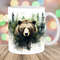 Watercolor Bear Forest Mug Wrap, 11oz & 15oz Mug Template, Mug Sublimation Design, Mug Wrap Template, Instant Digital Download PNG.jpg