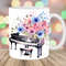 Watercolor Piano Mug Wrap, 11oz And 15oz Mug Template, Mug Sublimation Design, Flower Mug Wrap Template, Instant Digital Download PNG.jpg