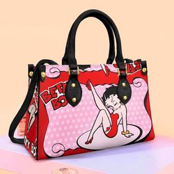 betty boop women leather hand bag, betty boop bag,betty boop crossbody bag