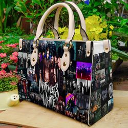 motionless in white women leather handbag,motionless bag,motionless fan gift