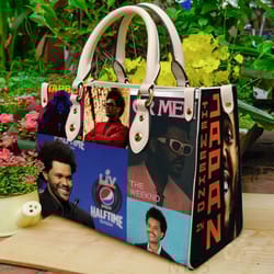 the weekend women leather hand bag, the weekend handbag,music band bag