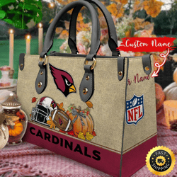 NFL Arizona Cardinals Autumn Women Leather Bag