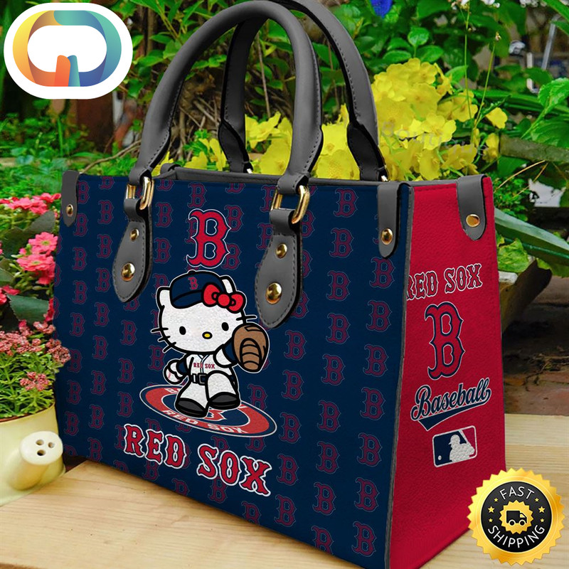 Boston Red Sox Kitty Women Leather Hand Bag.jpg