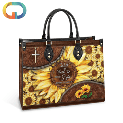 Faith Sunflower Leather Women Handbags