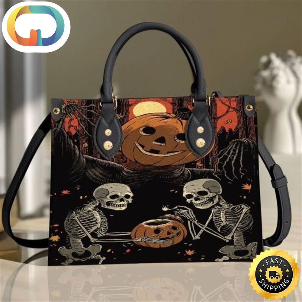 Halloween Skull 3D Horror Leather Bag.jpg