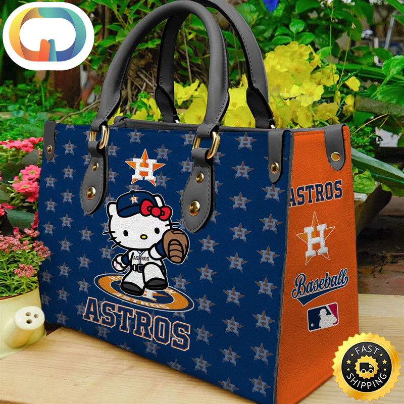 Houston Astros Kitty Women Leather Hand Bag.jpg
