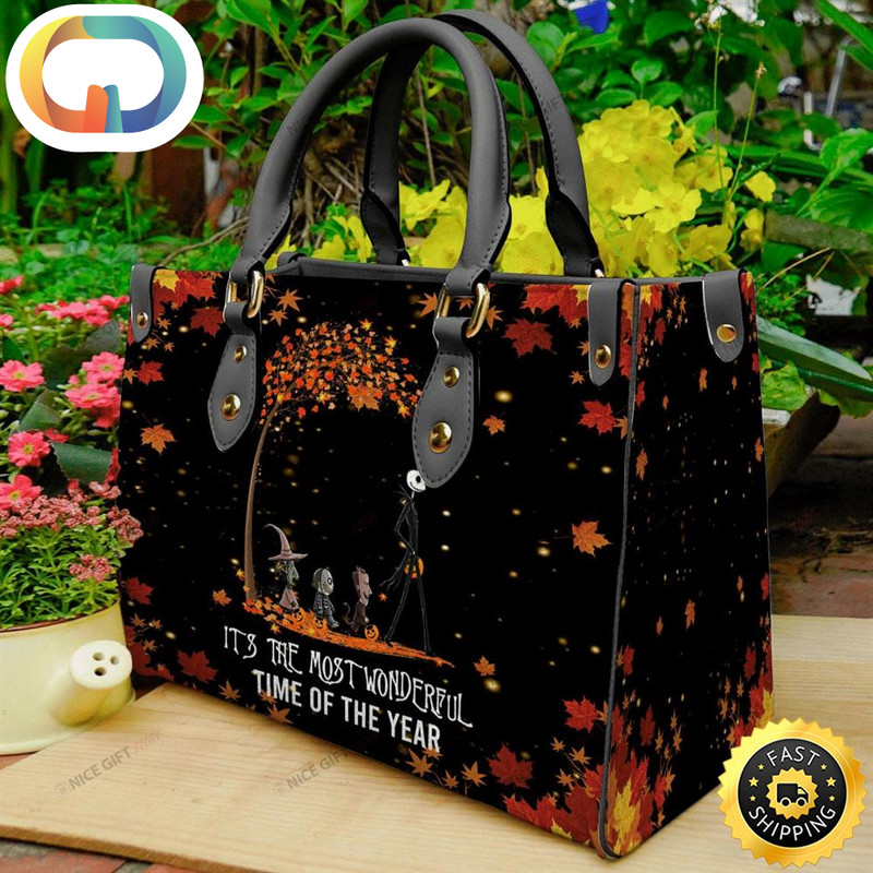It's The Most Wonderful Time Of The Year Women 3D Small Handbag WSH-E7G9 Leather Bag.jpg