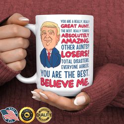 Aunt Mug, Funny Aunt Gift, Aunt Coffee Mug