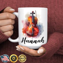 cello mug, cello gifts, cello coffee mug