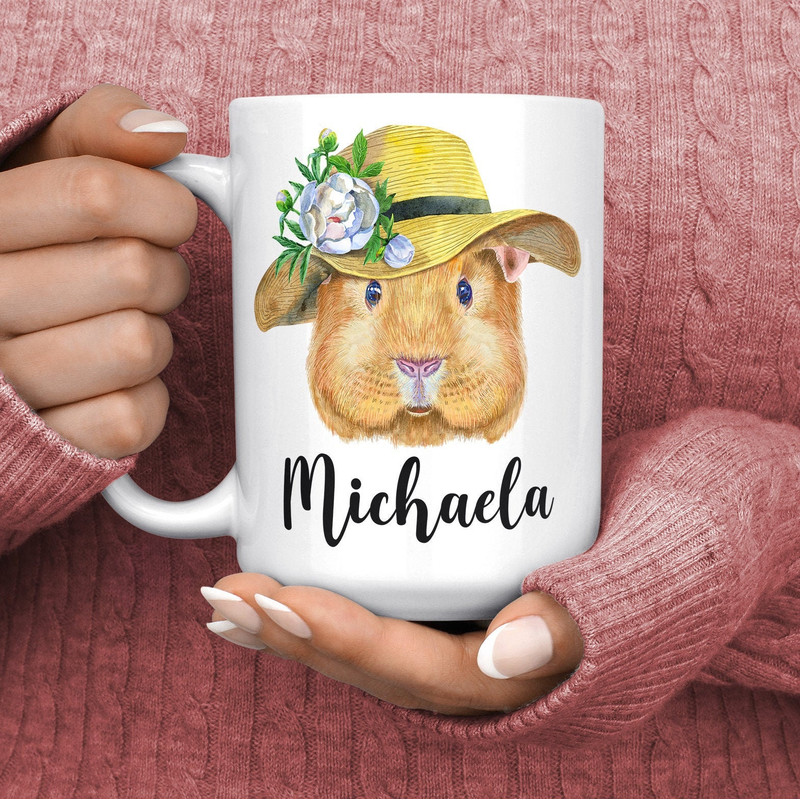 Guinea Pig Mug - Personalised Guinea Pig Mug - Guinea Pig Mom Gifts - Guinea Pig Lover Gift - Cute Pet Animal Mug - Guinea Pig Mug for Women.jpg