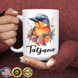 oriole mug, oriole bird coffee mug, oriole gifts for women