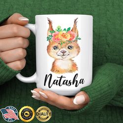 squirrel mug, flying squirrel coffee mug, gifts for squirrel lovers