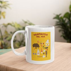 fantastic mr fox 2 ceramic mug 11oz, 15 oz mug, funny coffee mug