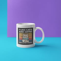 funny cat 3 ceramic mug 11oz, 15 oz mug, funny coffee mug