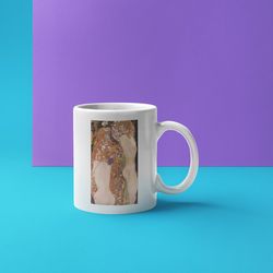 Gustav Klimt Ceramic Mug 11oz, 15 oz Mug, Funny Coffee Mug